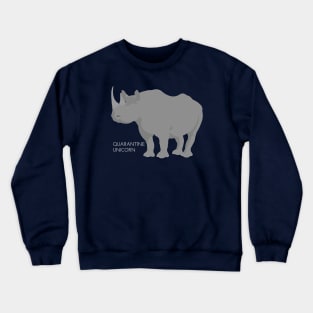 Quarantine Unicorn Crewneck Sweatshirt